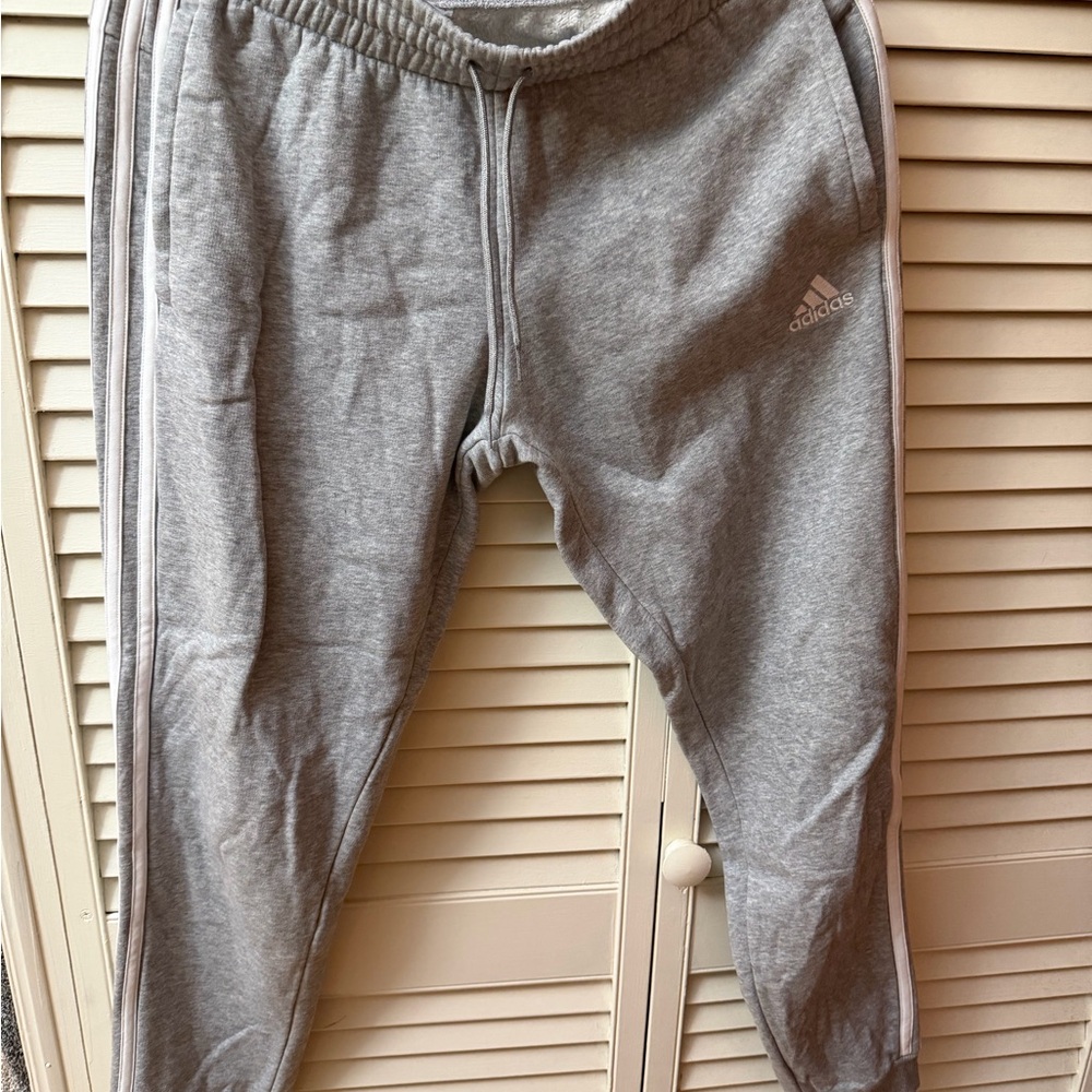 Adidas  Gray Jogger Pants